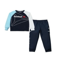 Reebok Boys All Star Pulover Twimshirt i Trekker Jogger set, 2-komad, veličine 4-18