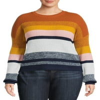 Trendovi u punom krugu ženskog pulovera pulovera s puloverom od balonske veličine