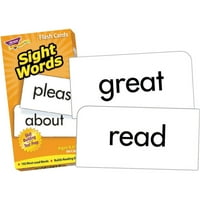 Trend, 553003, flash kartice za vježbanje vještina čitanja riječi, Svaka, više