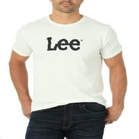 Lee muški kratki rukav logotip za vrat