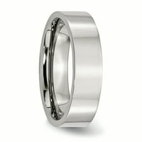 Ravni polirani prsten od nehrđajućeg čelika