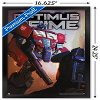 Zidni poster u mumbo-Optimus Prime, uokviren 14.725 22.375
