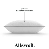 Allswell Ultimate Comfort Gel Memory Pjena jastuk kreveta, standardna kraljica, pakiranje