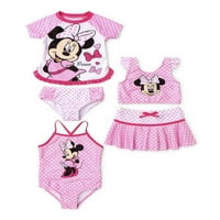 Minnie Mouse Toddler Girl Mi n Match Swimsuits, Set