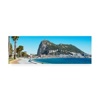 Zaštitni znak likovna umjetnost 'napravljena u Španjolskoj Gibraltar' platno umjetnost Philippea Hugonnard