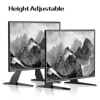 Univerzalni tabletop TV stajalište baze postolja za pijedestal odgovara 23 do 42 LCD LED TV visina Ajustable