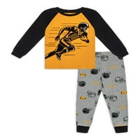 2-dijelni pidžama Set za dječake dugih rukava s dugim hlačama veličine 4-10