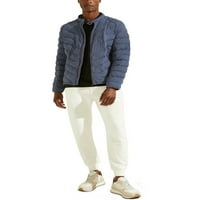 Muška opremljena donja jakna u tamnoplavoj boji-Veličina 2 inča