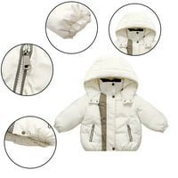 Donja jakna-donja jakna za dječake i djevojčice, zimski kaput s kapuljačom za djecu, lagane donje jakne za malu