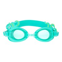 Kokosov šum od Sunnylife -Kids, Unise Swim Plow prsluk i naočale Set Oscar The Hobocopus, zelena dobi od 2 godine