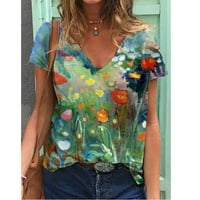Ženska pripijena Majica u rasprodaji za žensku jednobojnu ljetnu modnu ležernu bluzu bez naramenica