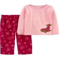 2 komada pidžama Set za djevojčice, 12m-5T